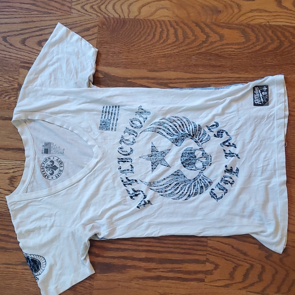 Affliction graphic shirt